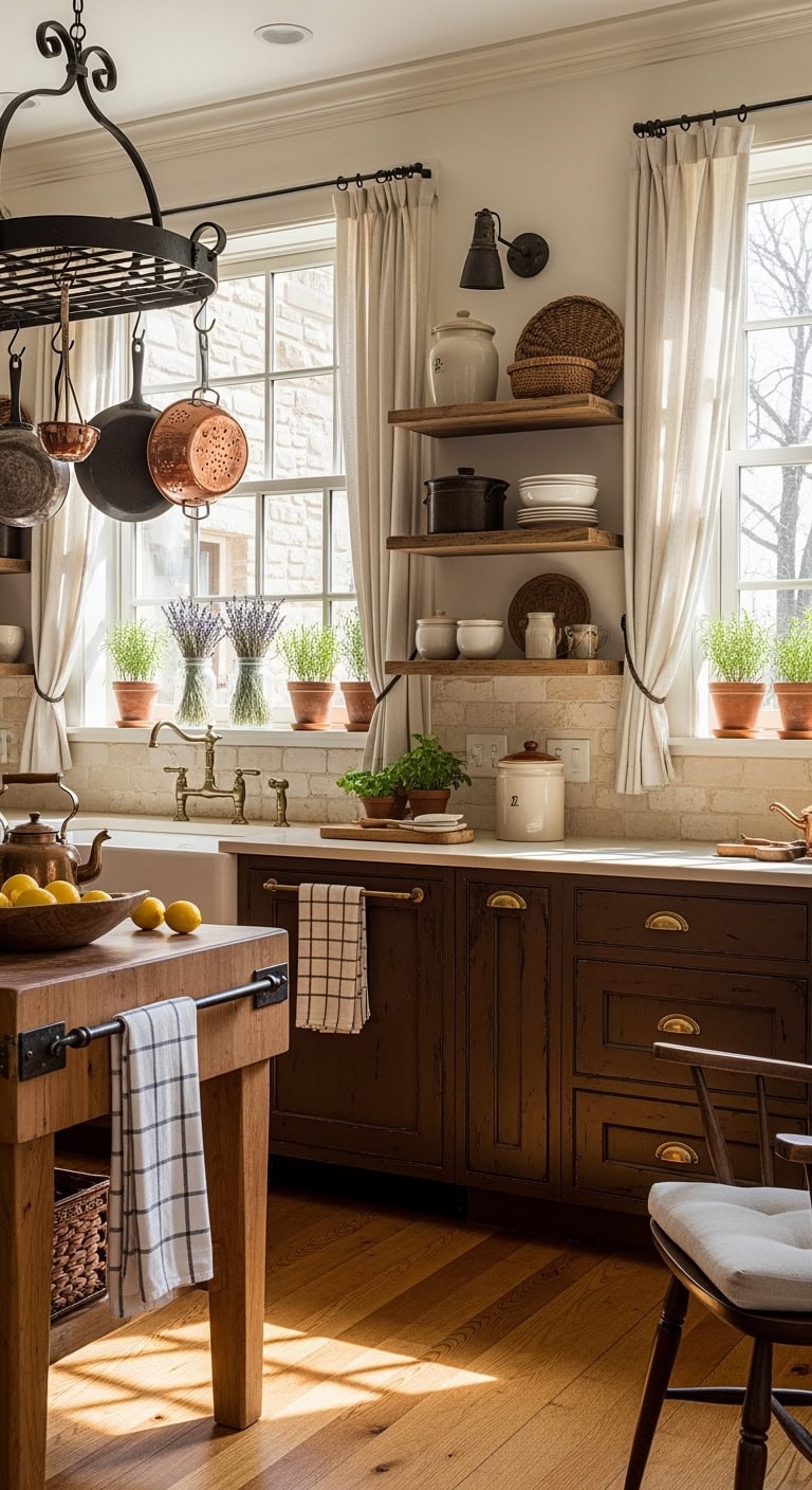 rustic elegance in mocha