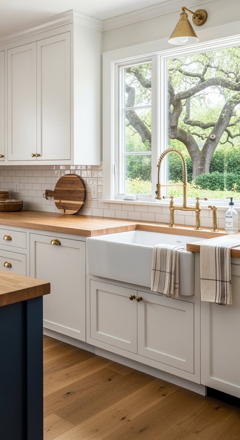 deep apron front porcelain farmhouse