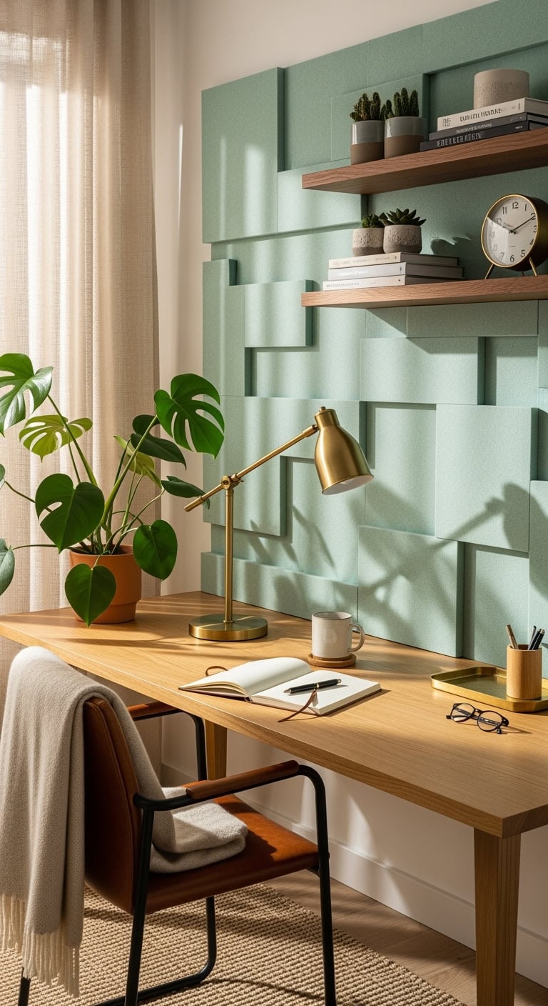 serene inviting balanced workspace sanctuary