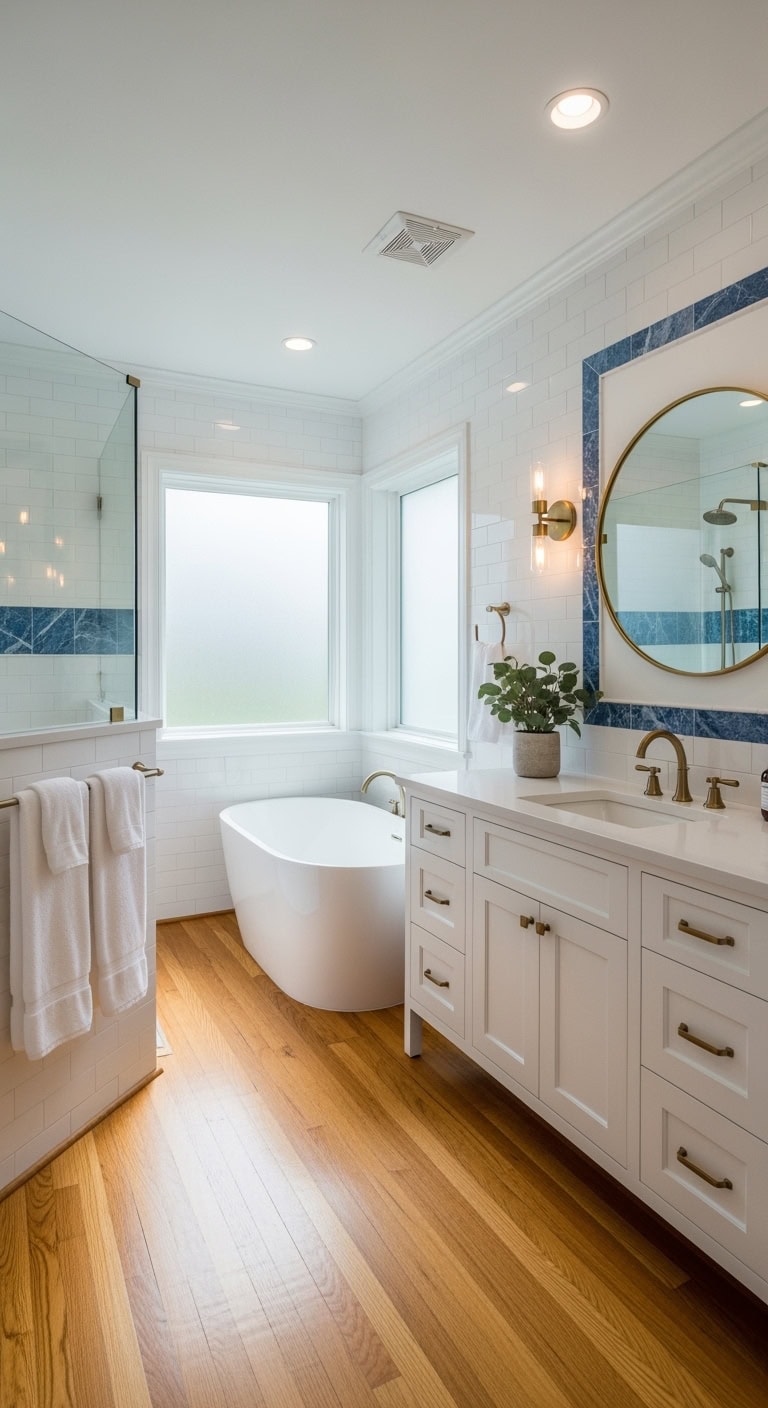 elegant sophisticated natural marble accents