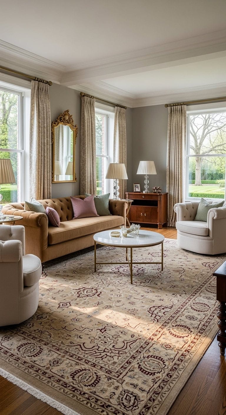 bridgerton inspired tufted elegance