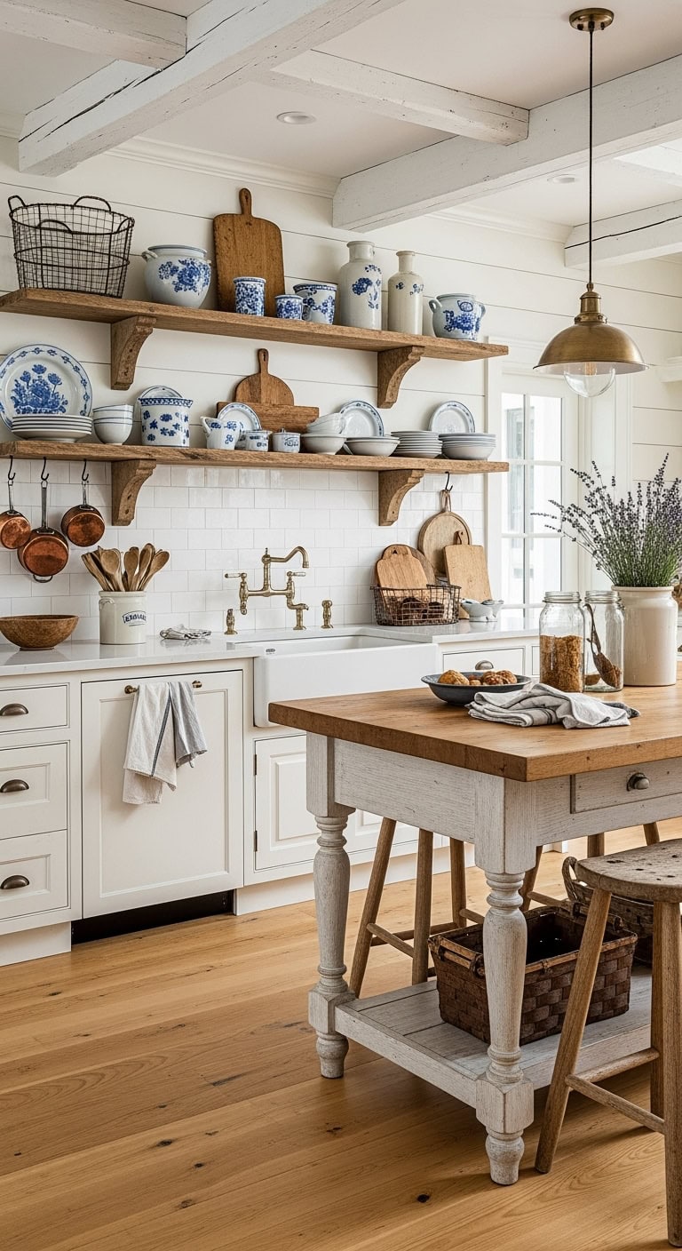french country kitchen elegance