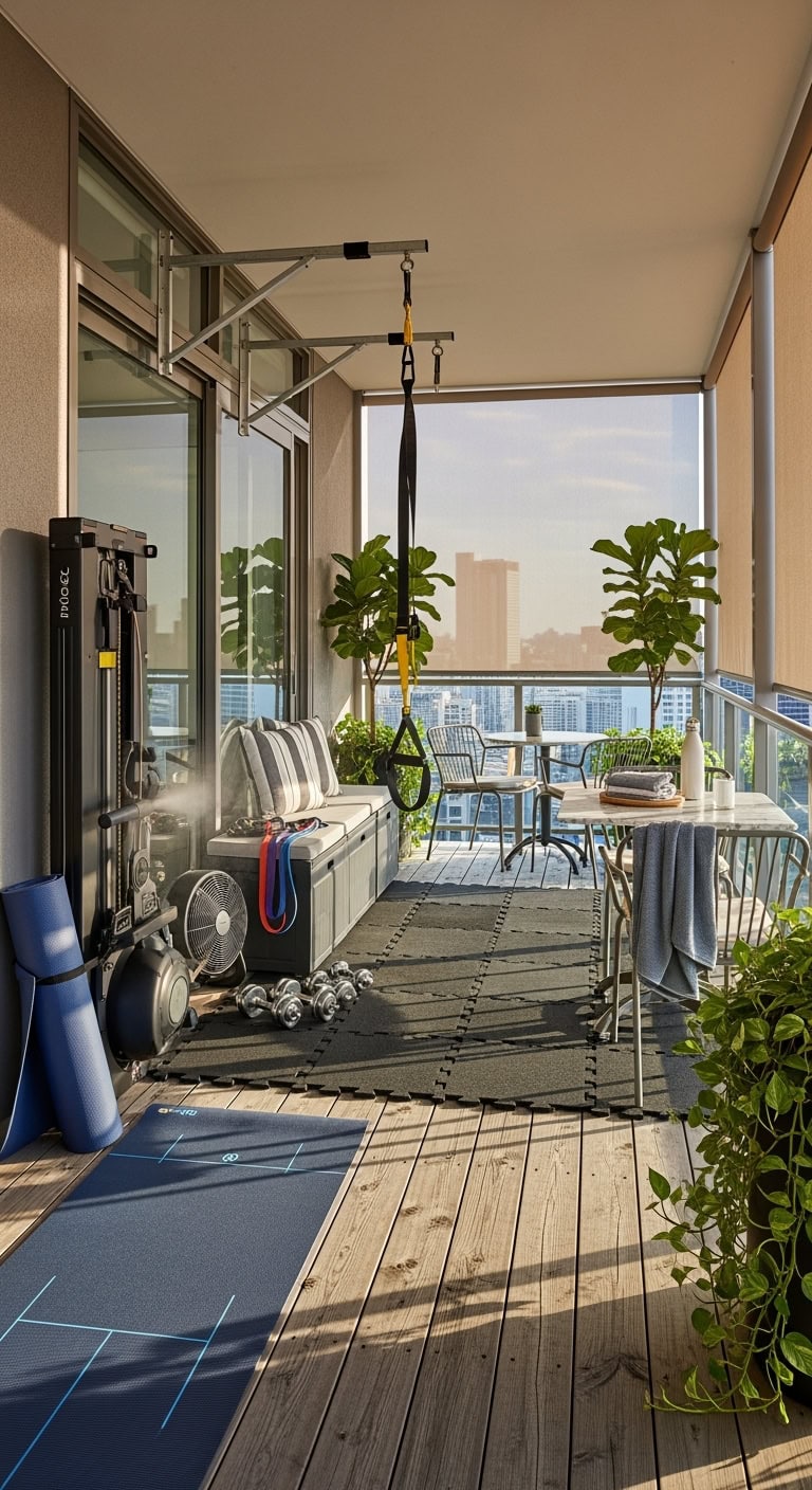 personal outdoor fitness oasis