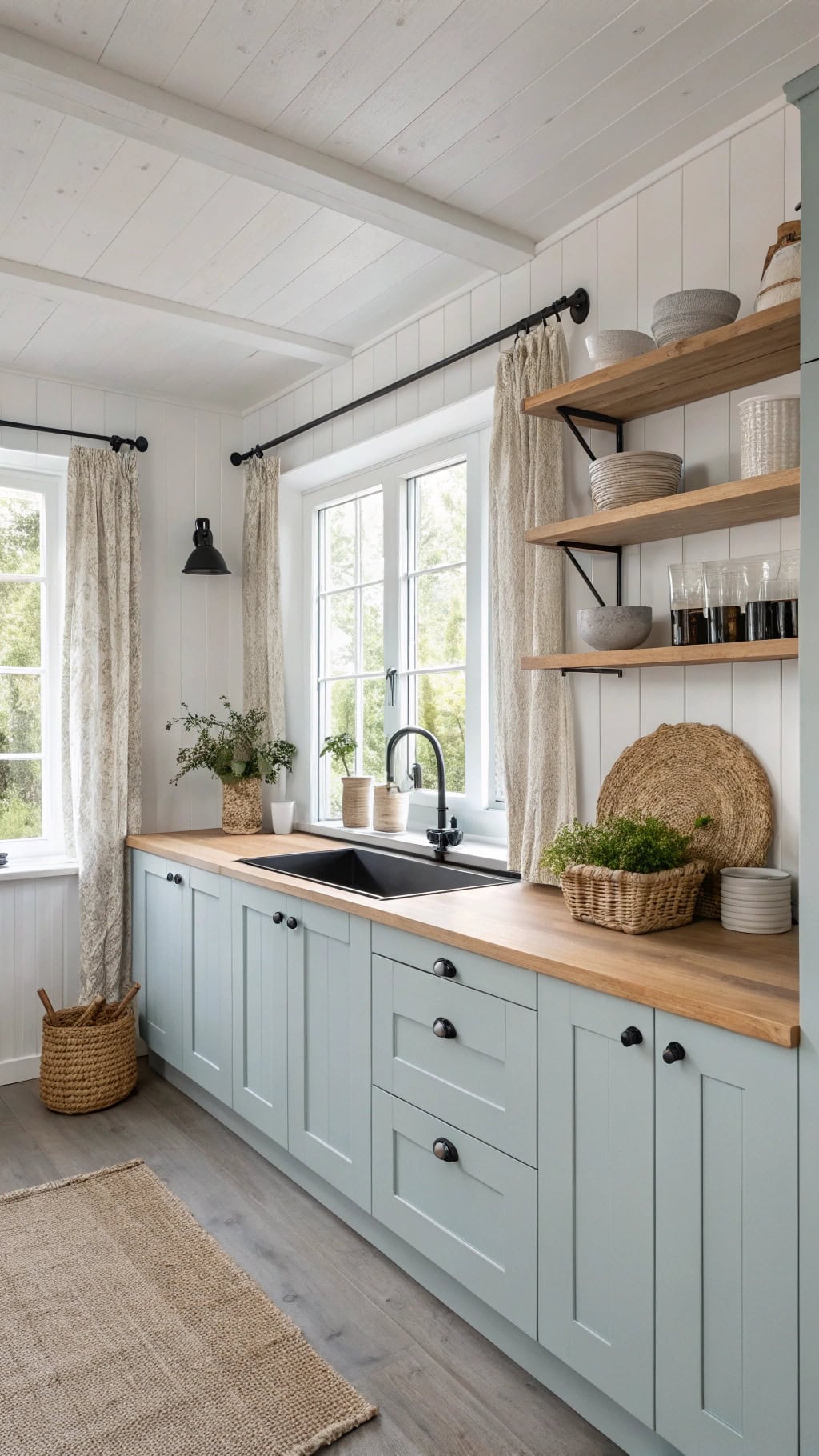 scandinavian minimalism with texture