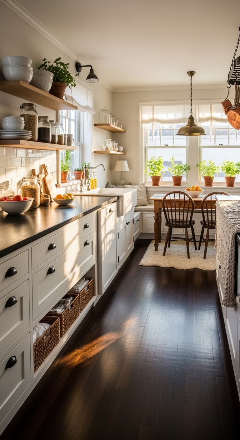 scandinavian cozy kitchen aesthetic