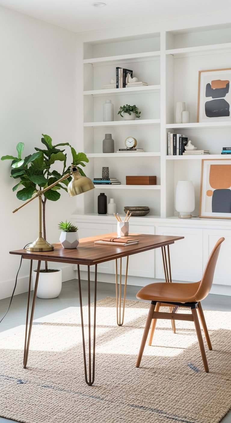 minimalist vintage warm curated