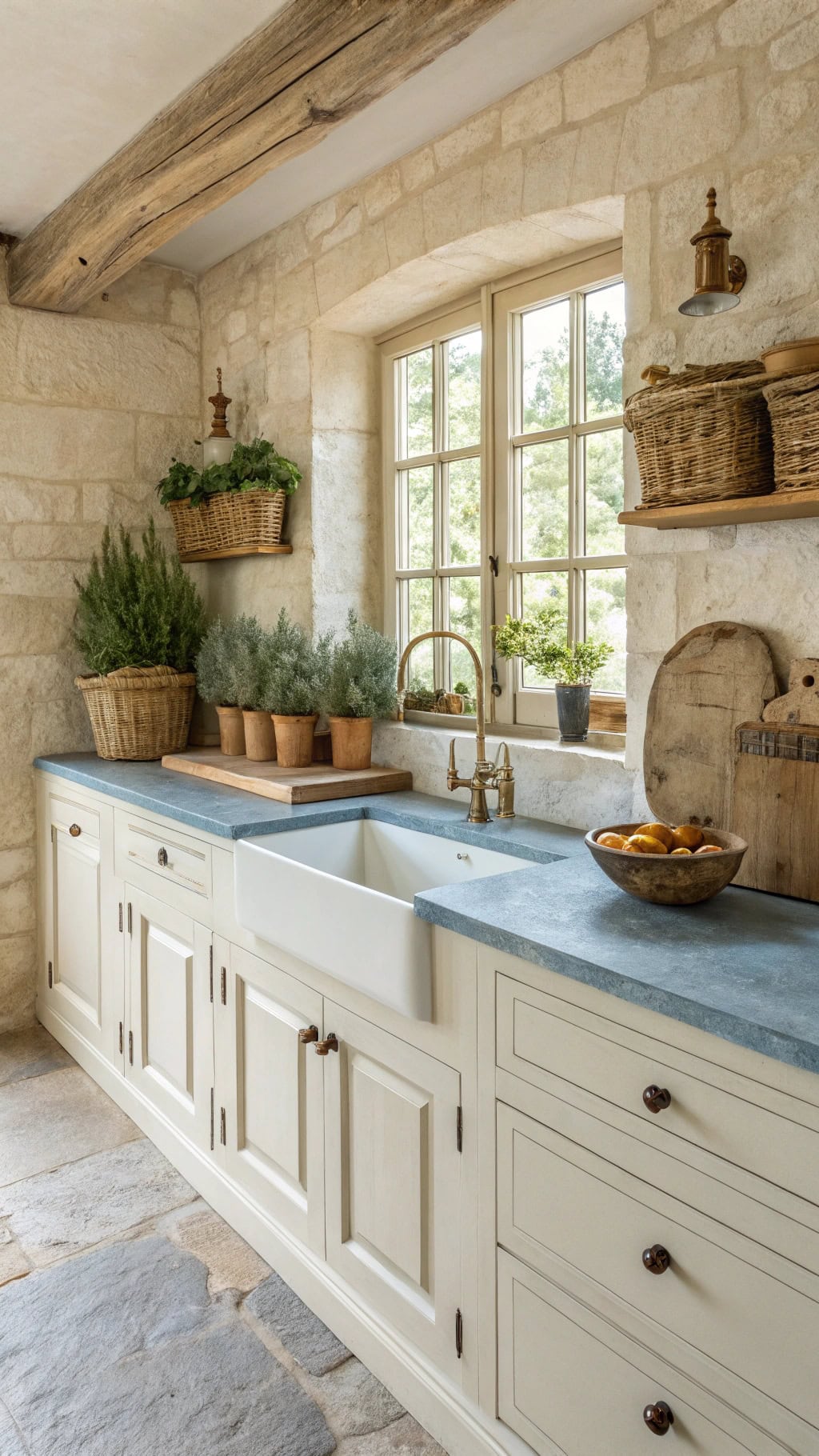 chic provence kitchen vibes