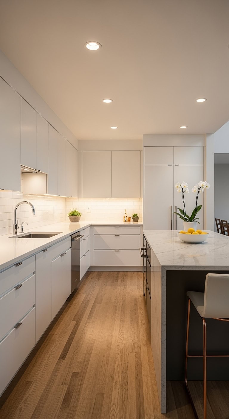 minimalist chic kitchen design