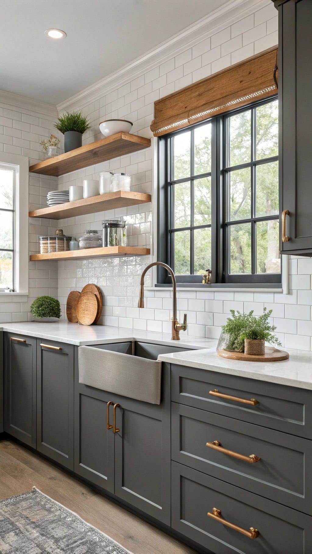 sleek bold functional island