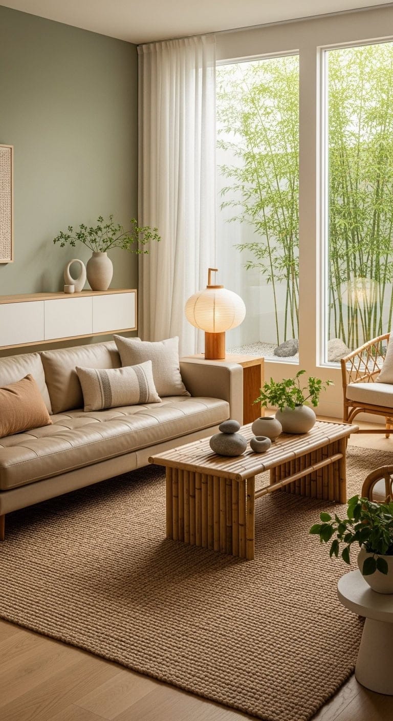 japandi minimalist beige sanctuary