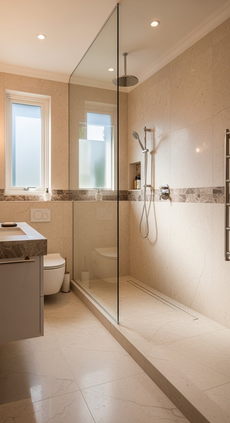 elegant shower wall installation techniques