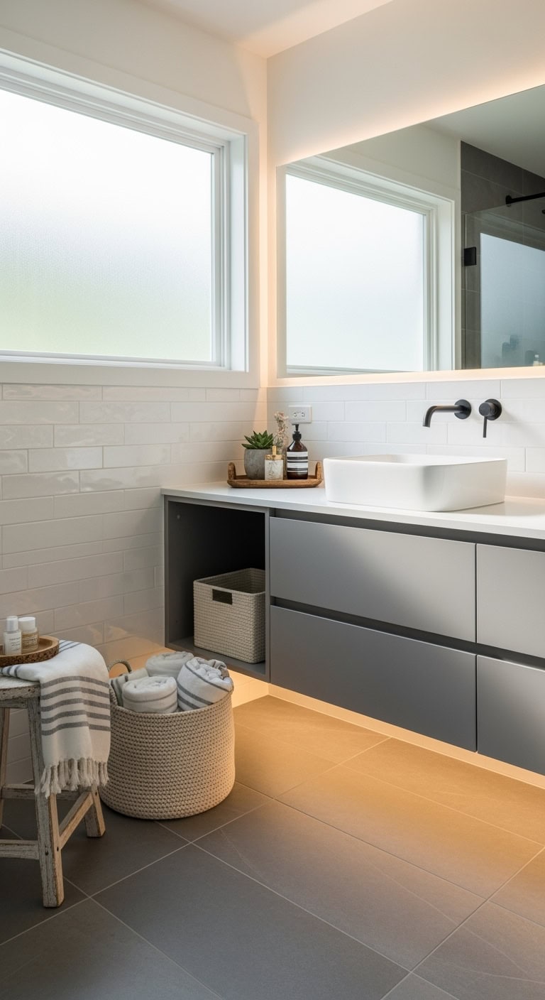 minimalist sleek elevated grounded