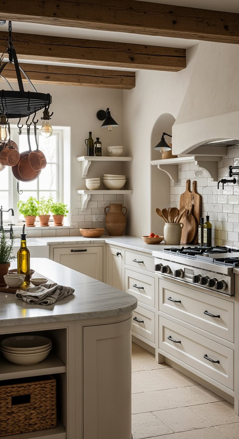 mediterranean kitchen design elements